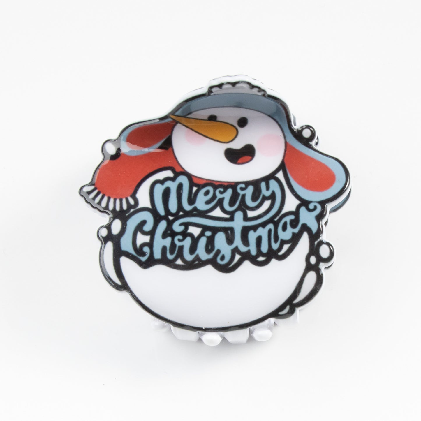 Christmas-themed Cute Gloves, Snowman, And Cookie Hair Clips