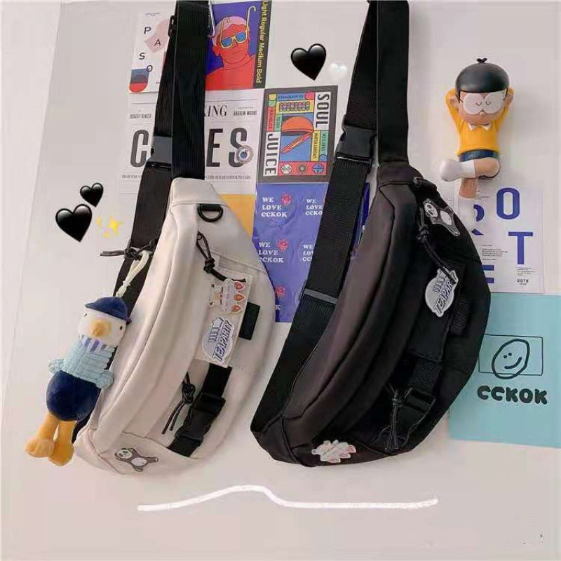Women's Ins Harajuku Style All-match Messenger Bag Large Capacity