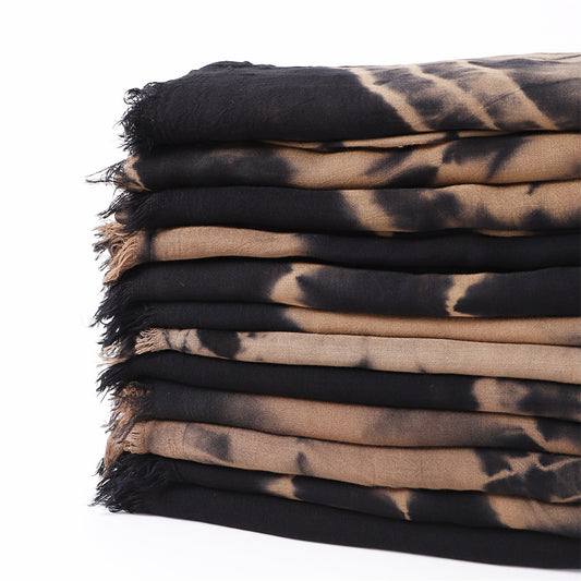 Solid Color Thin Breathable Handmade Scarf Shawl