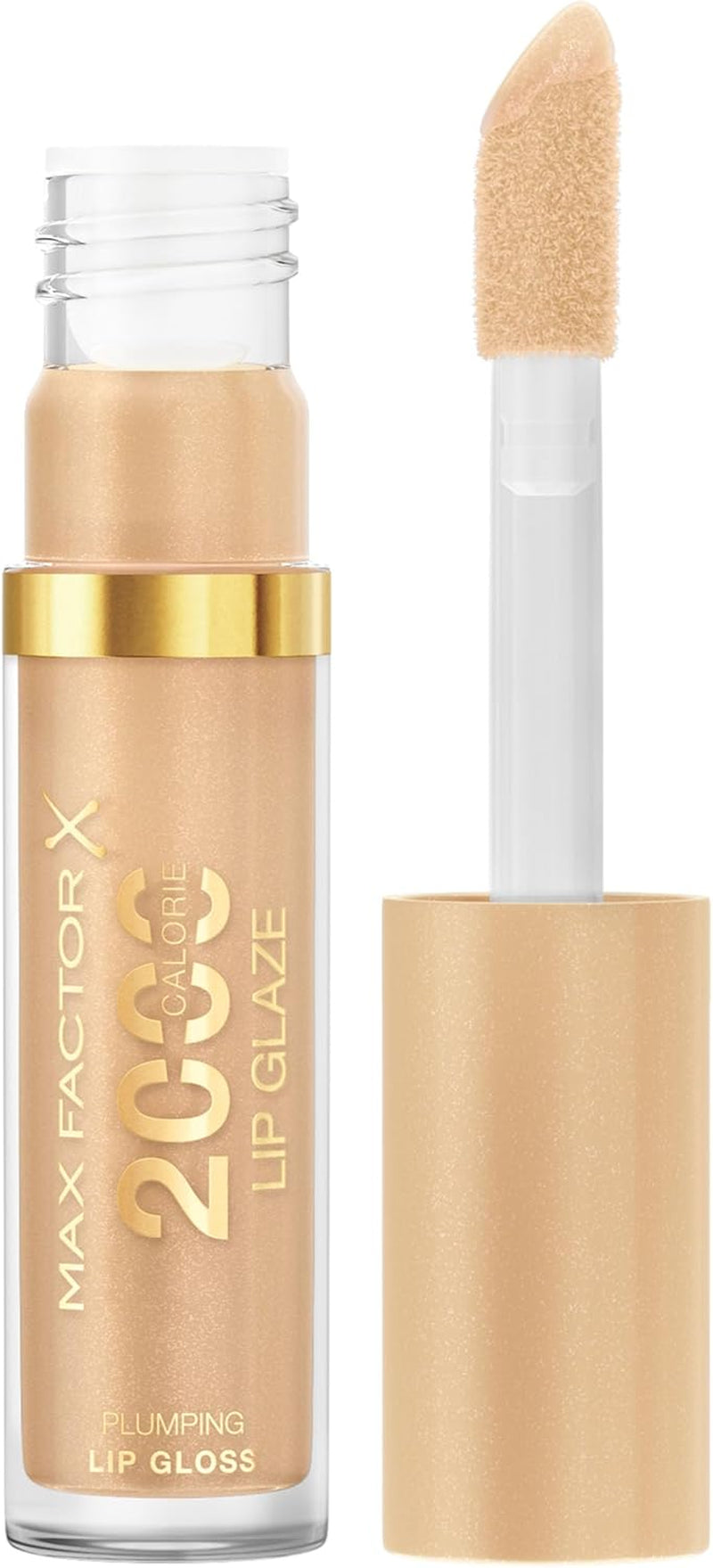 Max Factor 2000 Calorie Lip Glaze Labial 010, Cotton Candy, 4.4 Ml