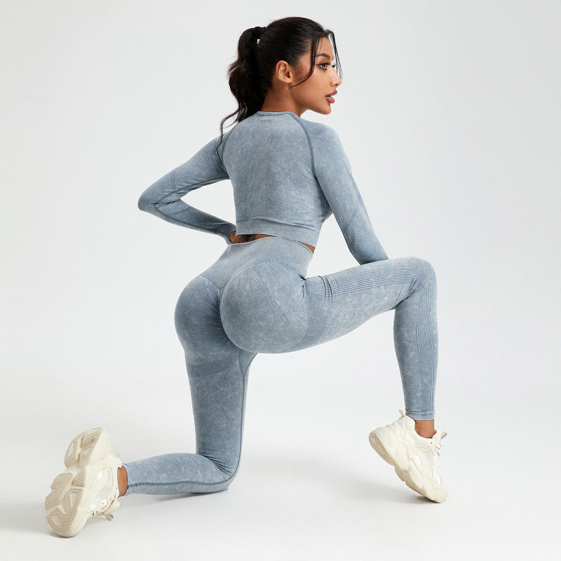 European And American Style Yoga Clothes Suit Women's Sportswear