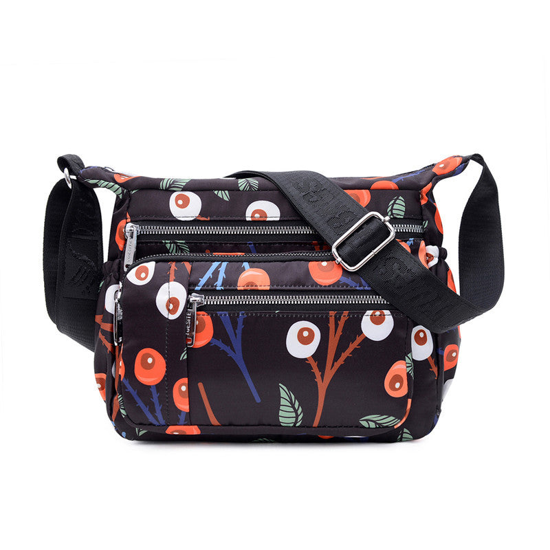 Crossbody Printed Bag Shoulder Bag Nylon Cloth