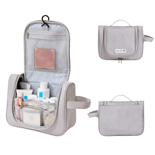 Large Capacity Portable Toiletry Bag Hung With Hook