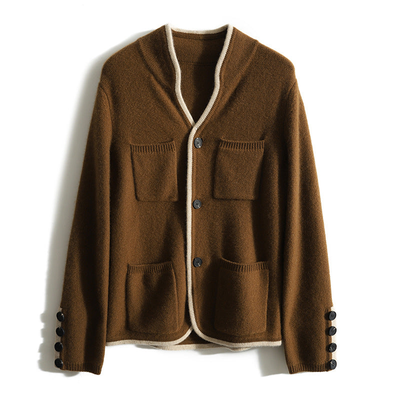 Cardigan til kvinder Strikket Overtøj Sweater Koreansk Stil
