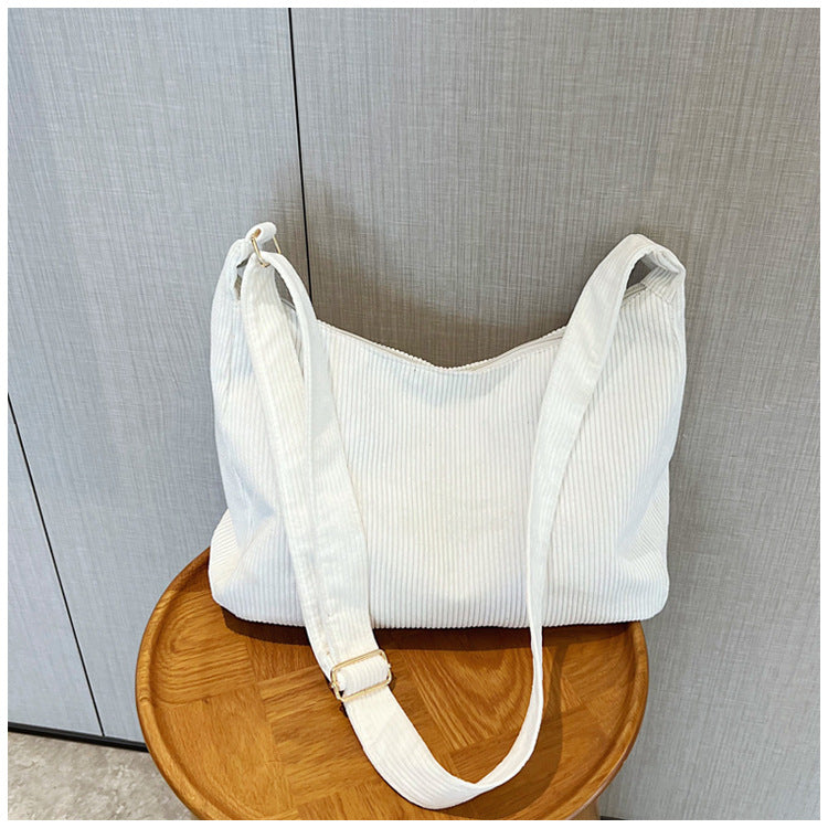 Large Capacity Versatile Trendy Crossbody Student Leisure Simple Dumpling Bag