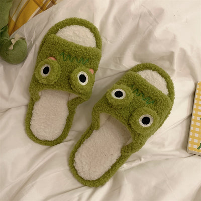 Cute Cartoon Plush Anti-skid Indoor Shoes