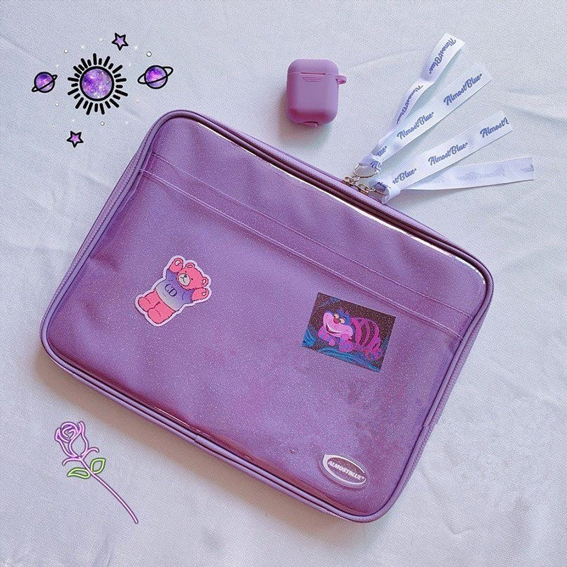 Girl Heart Laptop Storage Bag Inner