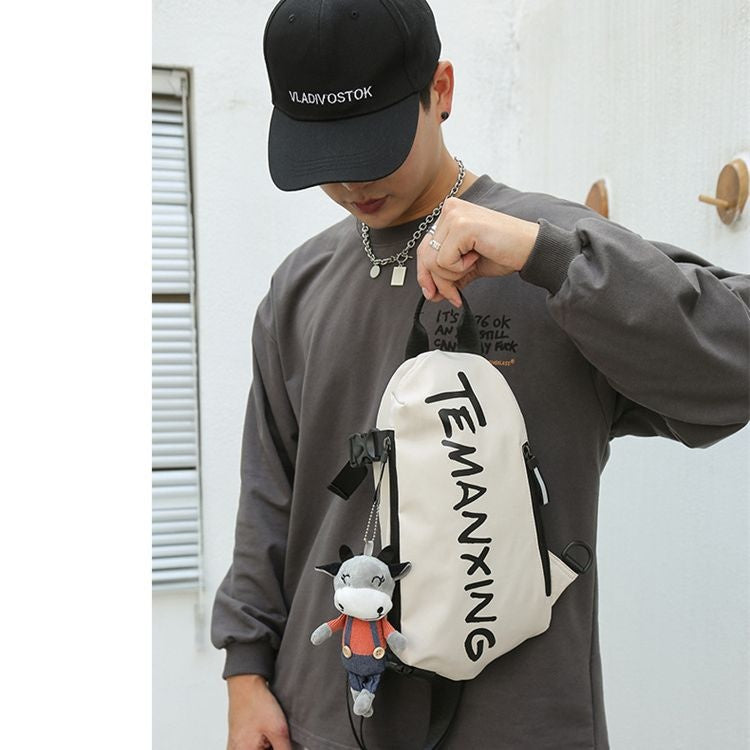Chest Sports Student Shoulder All-match Boys Waist Bag Crossbody Small Female Messenger Bag Men