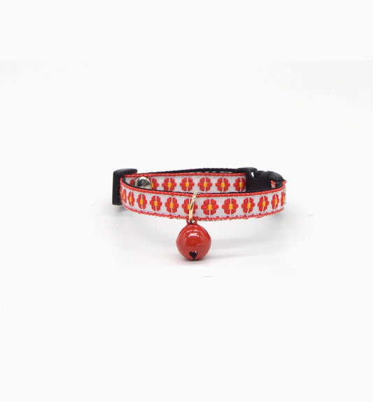 Lightweight Red Jubilant Decoration Bell Collar
