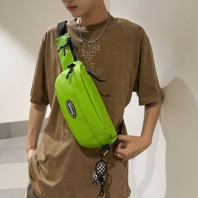 Canvas Crossbody Men's Chest Bag Minimalism