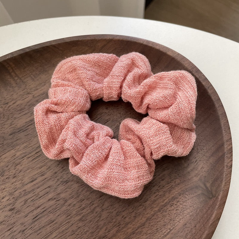 New Simple Knitting Large Intestine Hair Loop Accessories