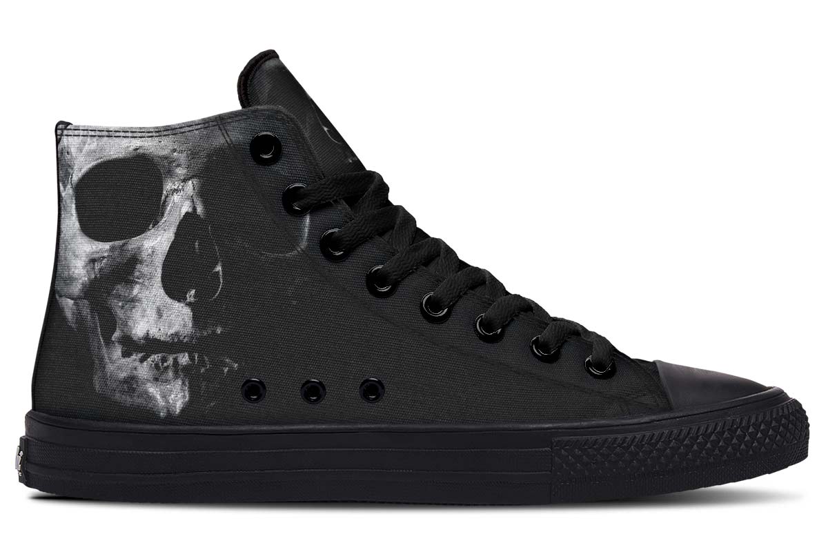 Printed Couple High-top Canvas Shoes