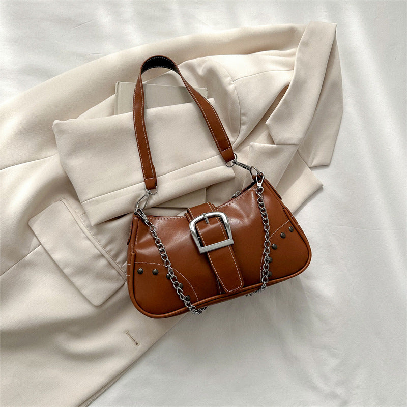 Women's New Fashion Simple Chain Casual Crossbody Bag
