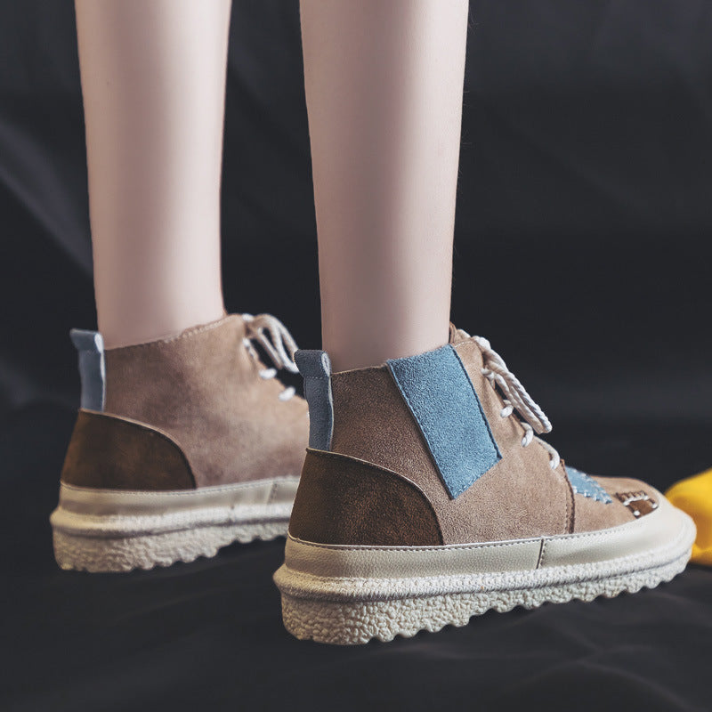 White Shoes For Female Students Ins