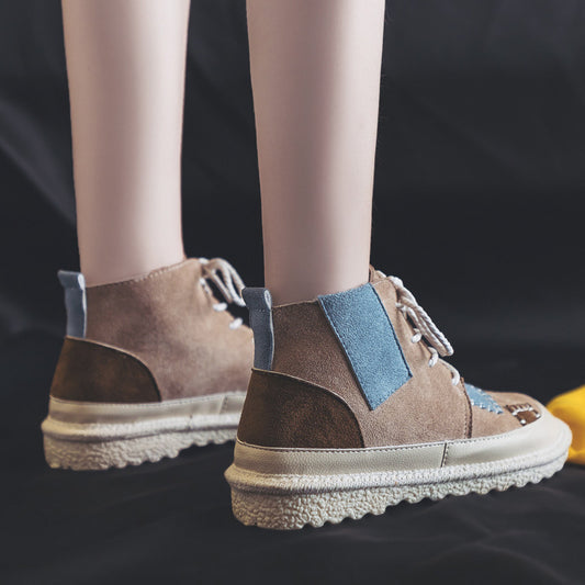 White Shoes For Female Students Ins