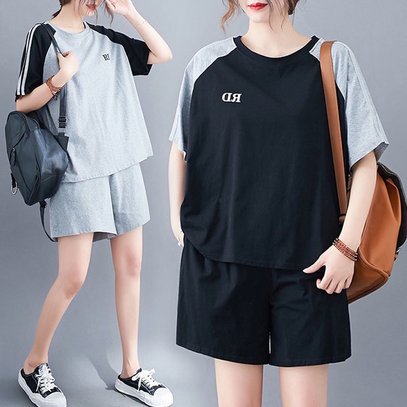 Women's Slimming Shorts Two-piece Set