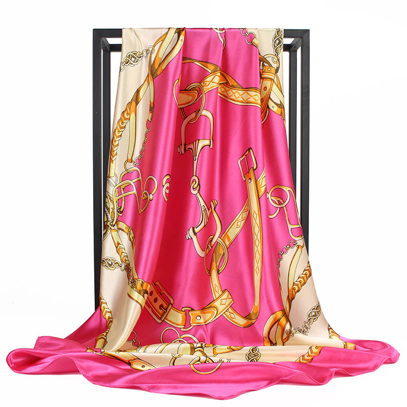 Women's Fashion Rayon Printed Big Headscarf
