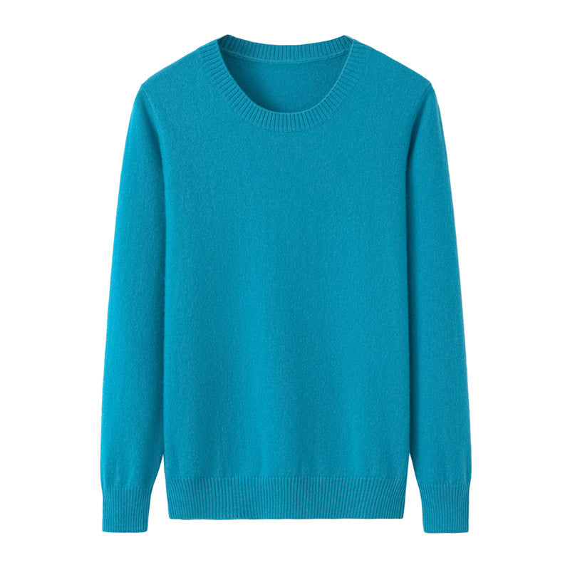 Round Neck All-matching Pullover Casual Loose Pullover Base