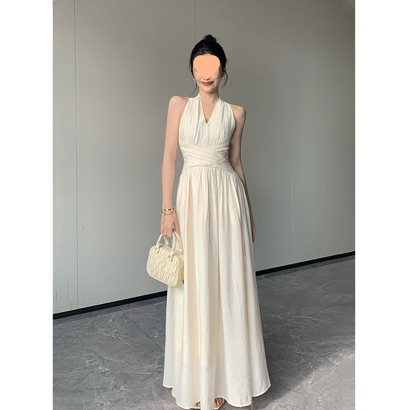 Sleeveless High-end Light-luxury Womens Dress