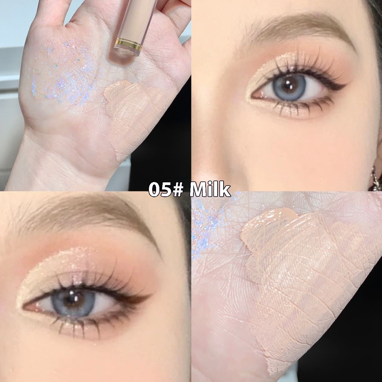 Monochrome Brightening Double Head Liquid Eye Shadow