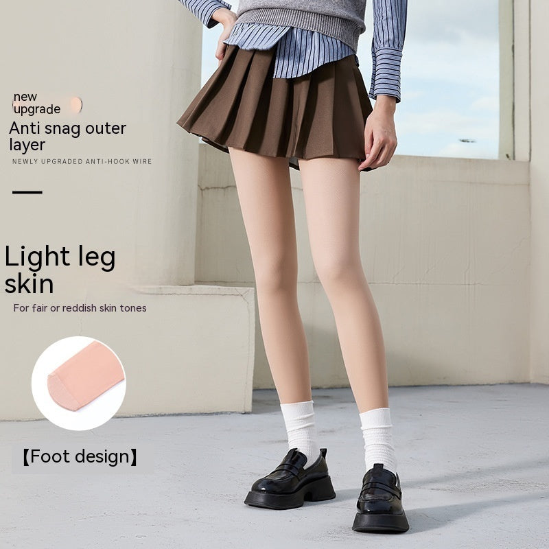 Women's Fashion Simple Velvet Thickened Base Pantyhose