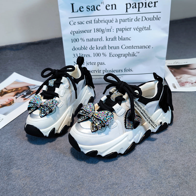 Women's Versatile Fashion Personalized Bow Shoes
