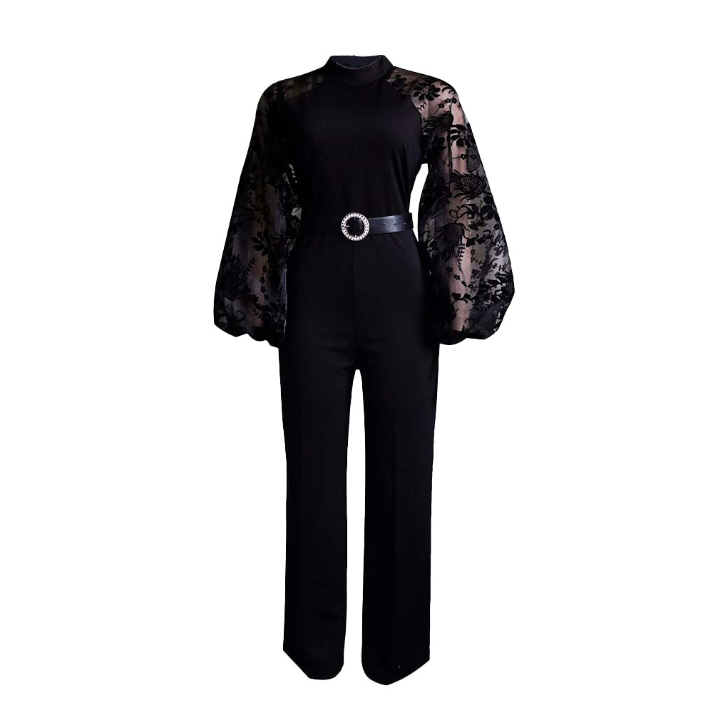 African Wide Leg European And American Jumpsuit