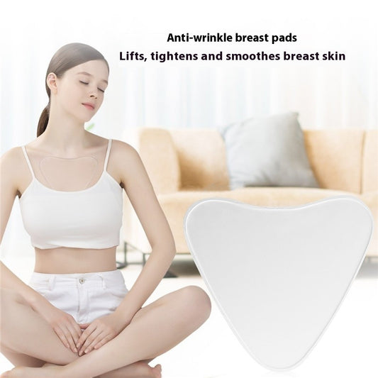 Anti-Wrinkle Pad Invisible Glossy Transparent Silica Gel Patch Female