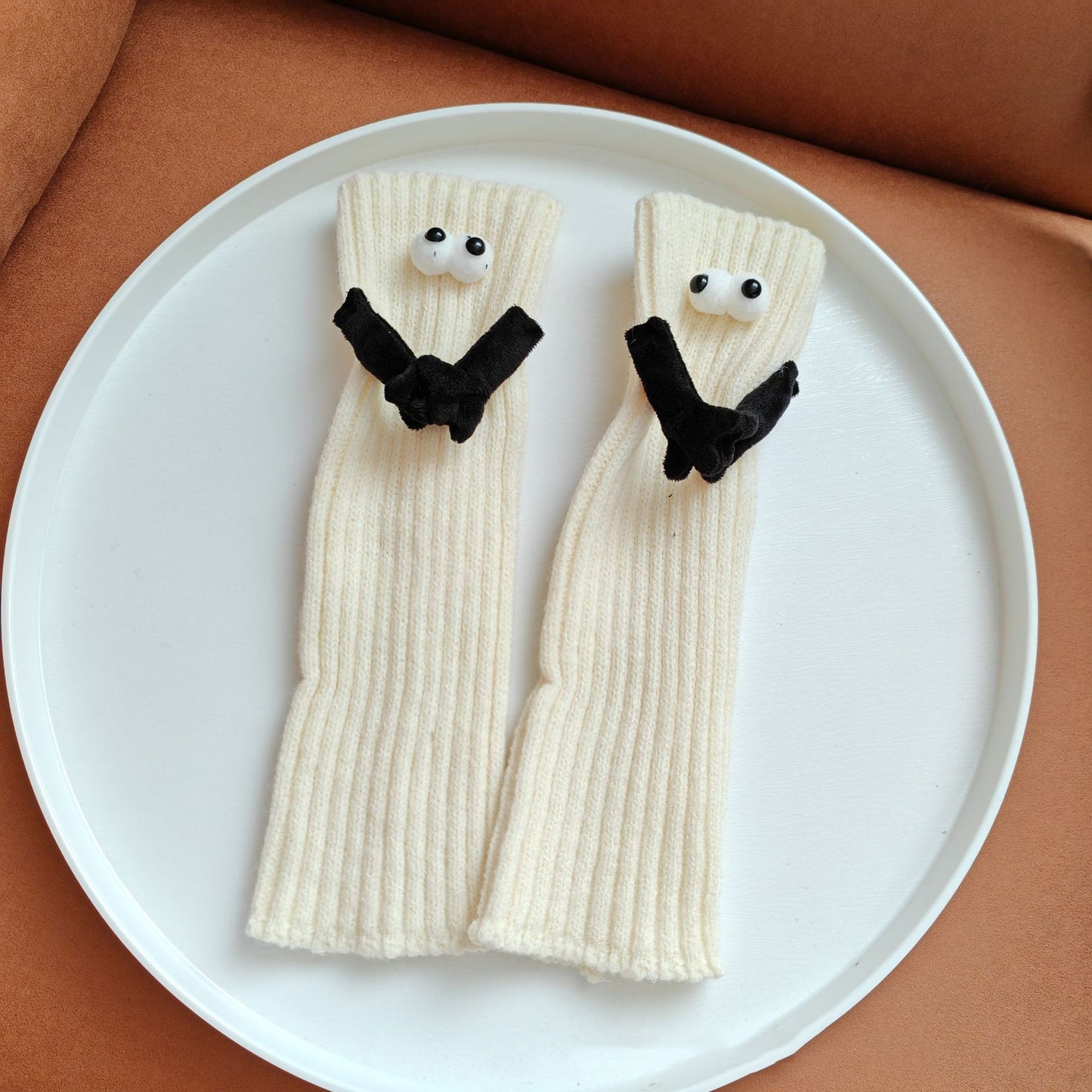 Couple Magnetic Handle Cute Pull Foot Foot Sock