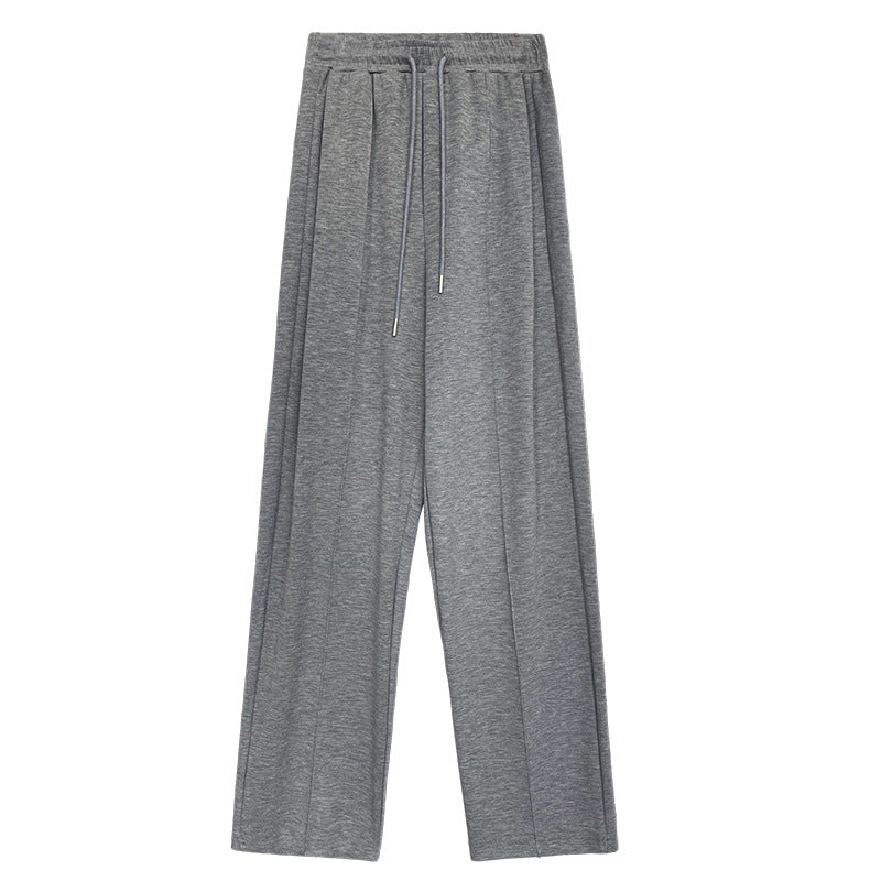Sports Female Loose Casual Elastic Waist Wide Leg Pants