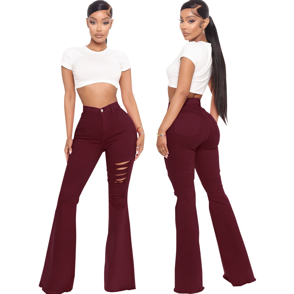 Fashion All-match Trend Personality Hole
