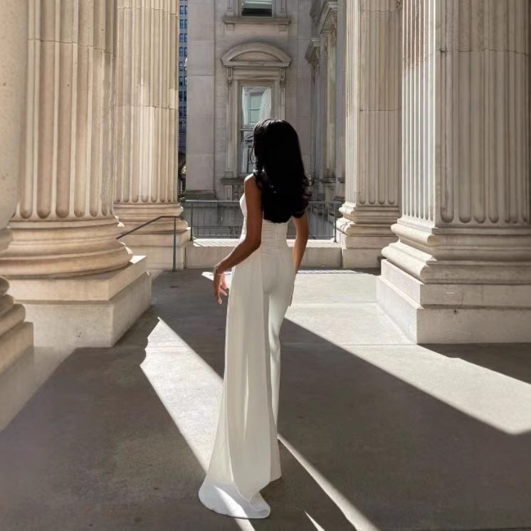 New Fashion Waist-controlled Straight Jumpsuit