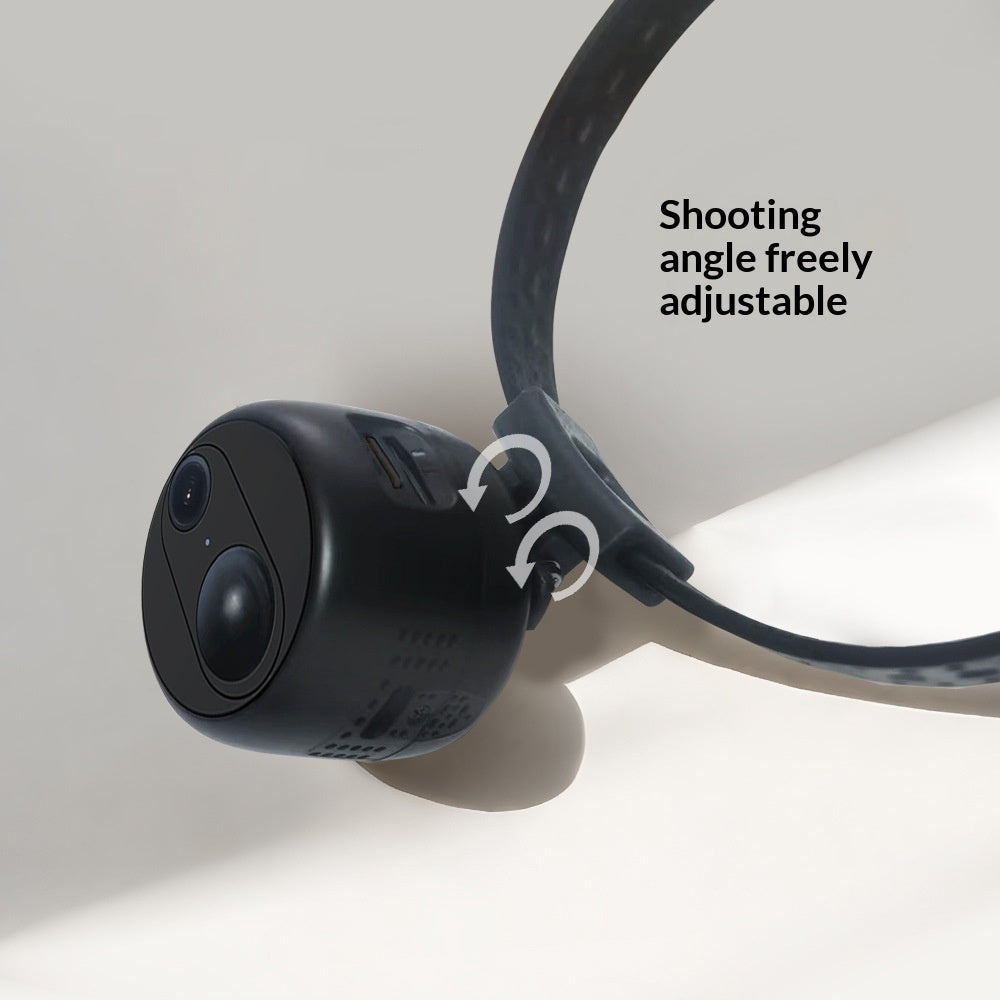 4G Pet-View Camera Recorder Collar Strap