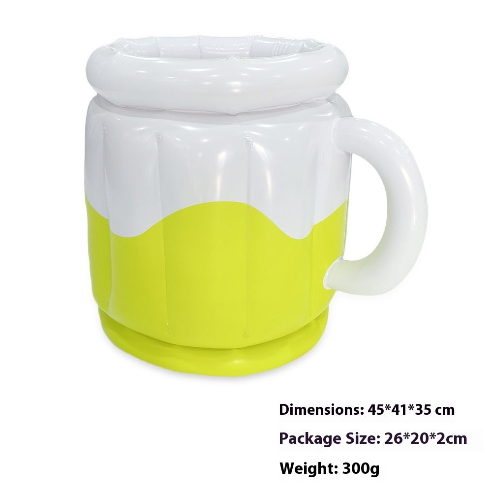 Eco-friendly PVC Party Beach Camping Portable Inflatable Ice Bucket