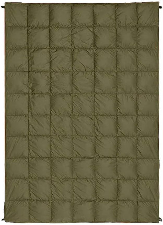 Outdoor Portable Down Multifunctional Shawl Camping Blanket