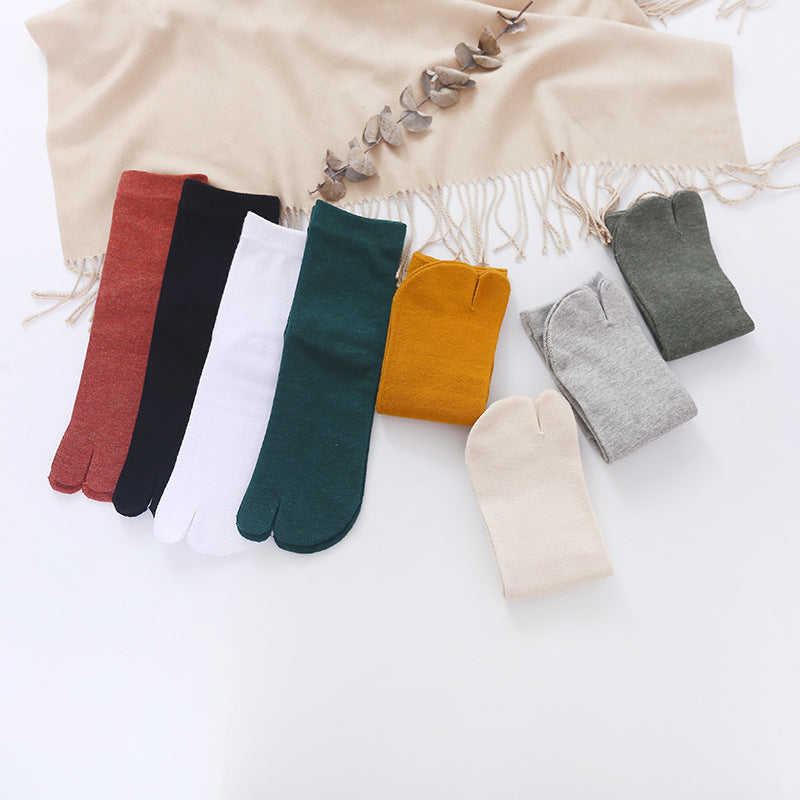 Double Toe Women's Casual And Comfortable Stretch Socks