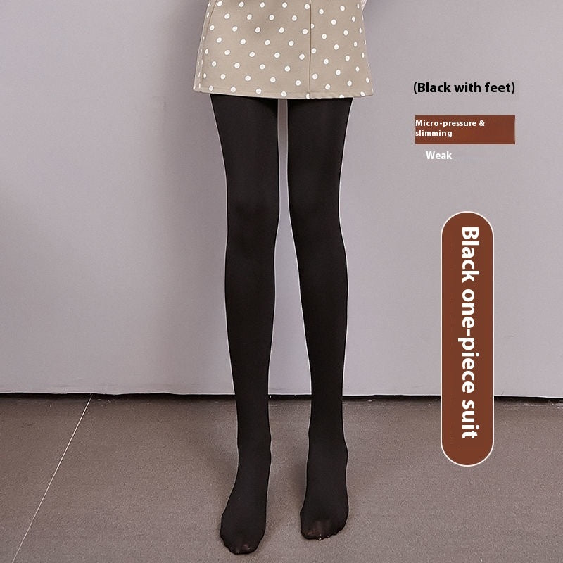 Women's Leggings Fall And Winter Outer Wear Double Layer
