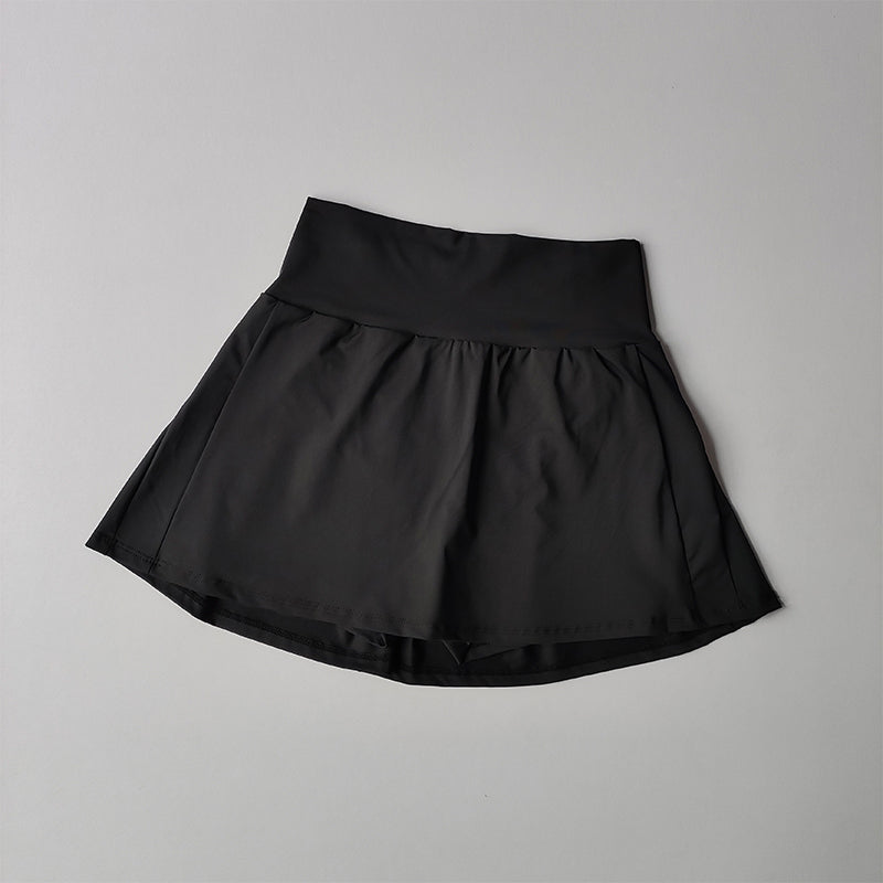 High Top Sports Short Skirt Anti-exposure Shorts With Lining