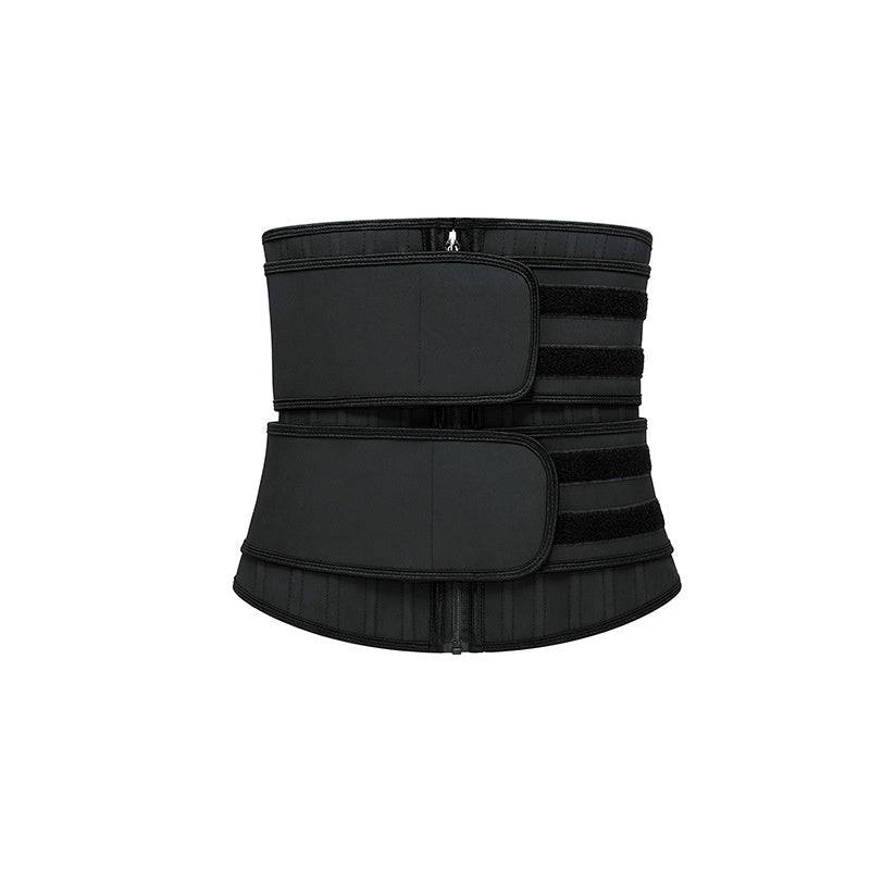 Removable 25 Bone Rubber Belly Band Corset