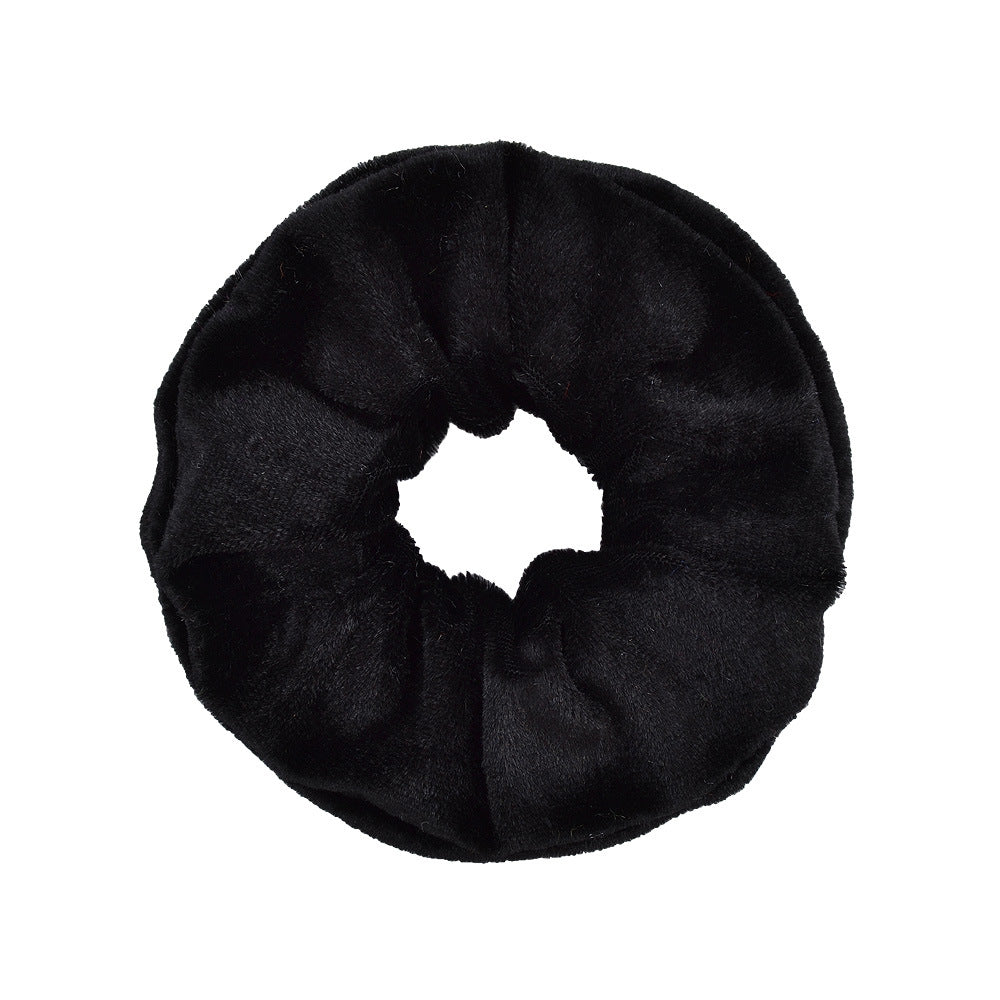 Gold Velvet Cloth Velvet Pig Intestine Hair Tie