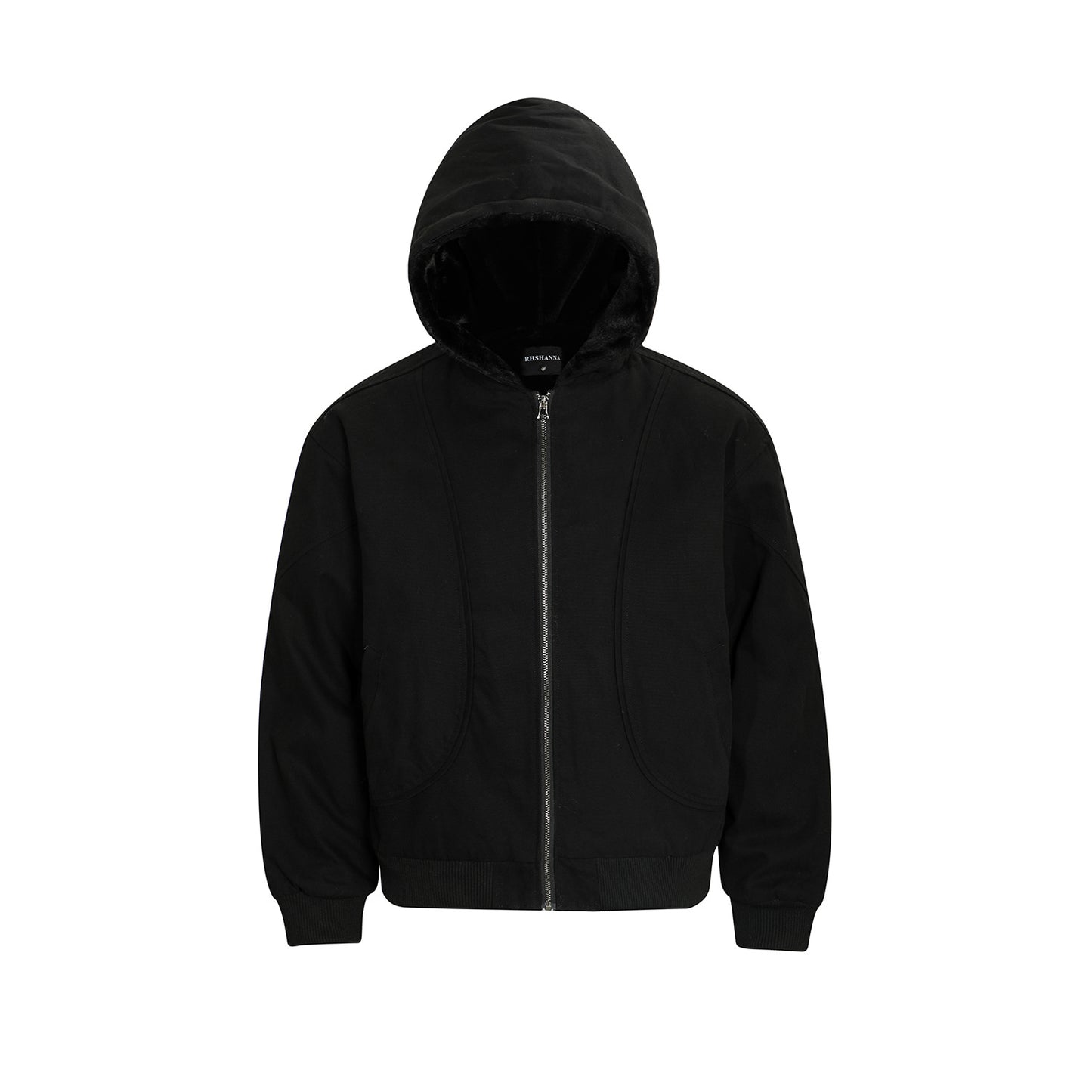 Retro Pure Color Warm Keeping Cotton-padded Jacket