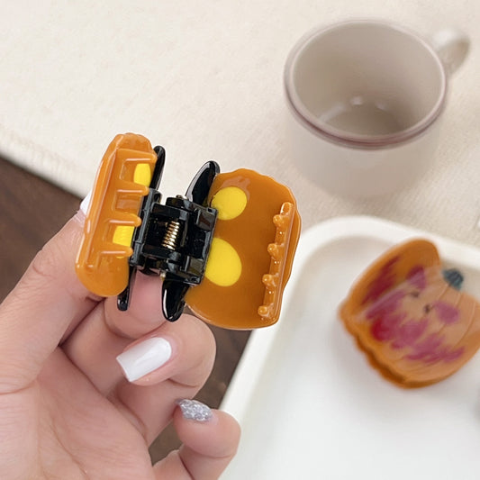 Funny Halloween Pumpkin Skull Acetate Hairpin