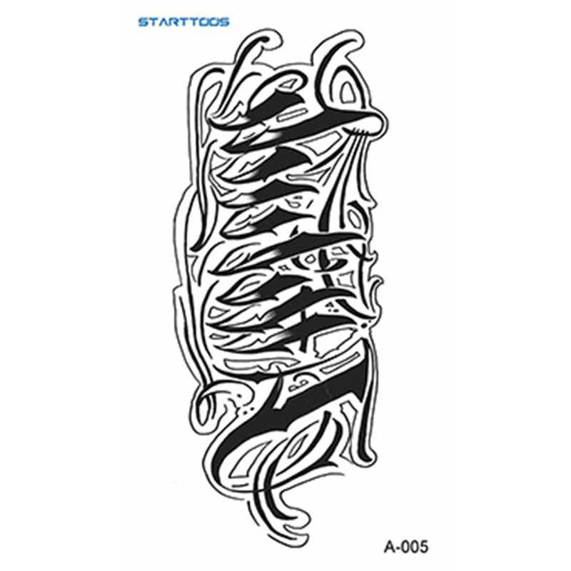 Simple Small Pattern Semi-permanent Tattoo Sticker