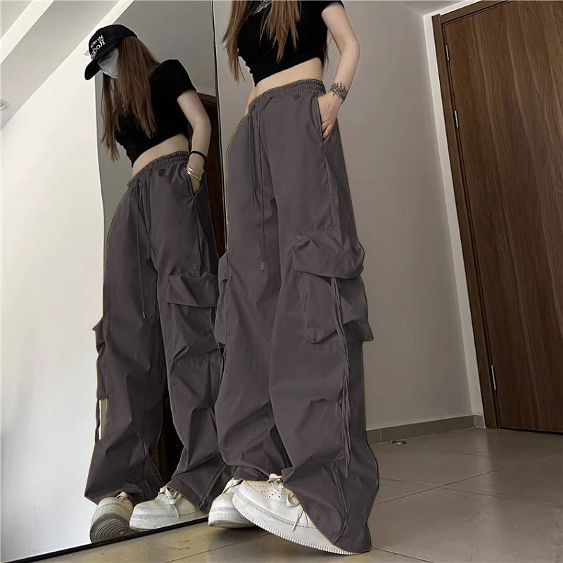 Women's Summer High Waist Retro Quick-drying Casual Pants