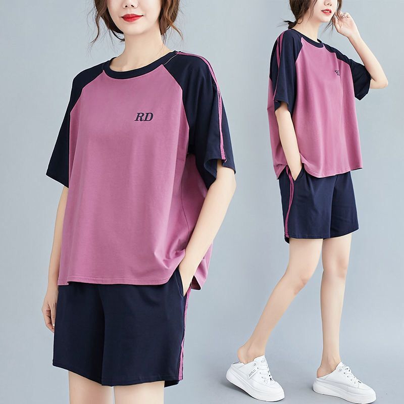Women's Slimming Shorts Two-piece Set
