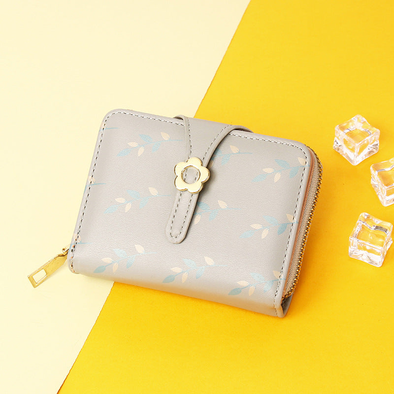 Clip Fastener Student Zipper Female Zero Wallet