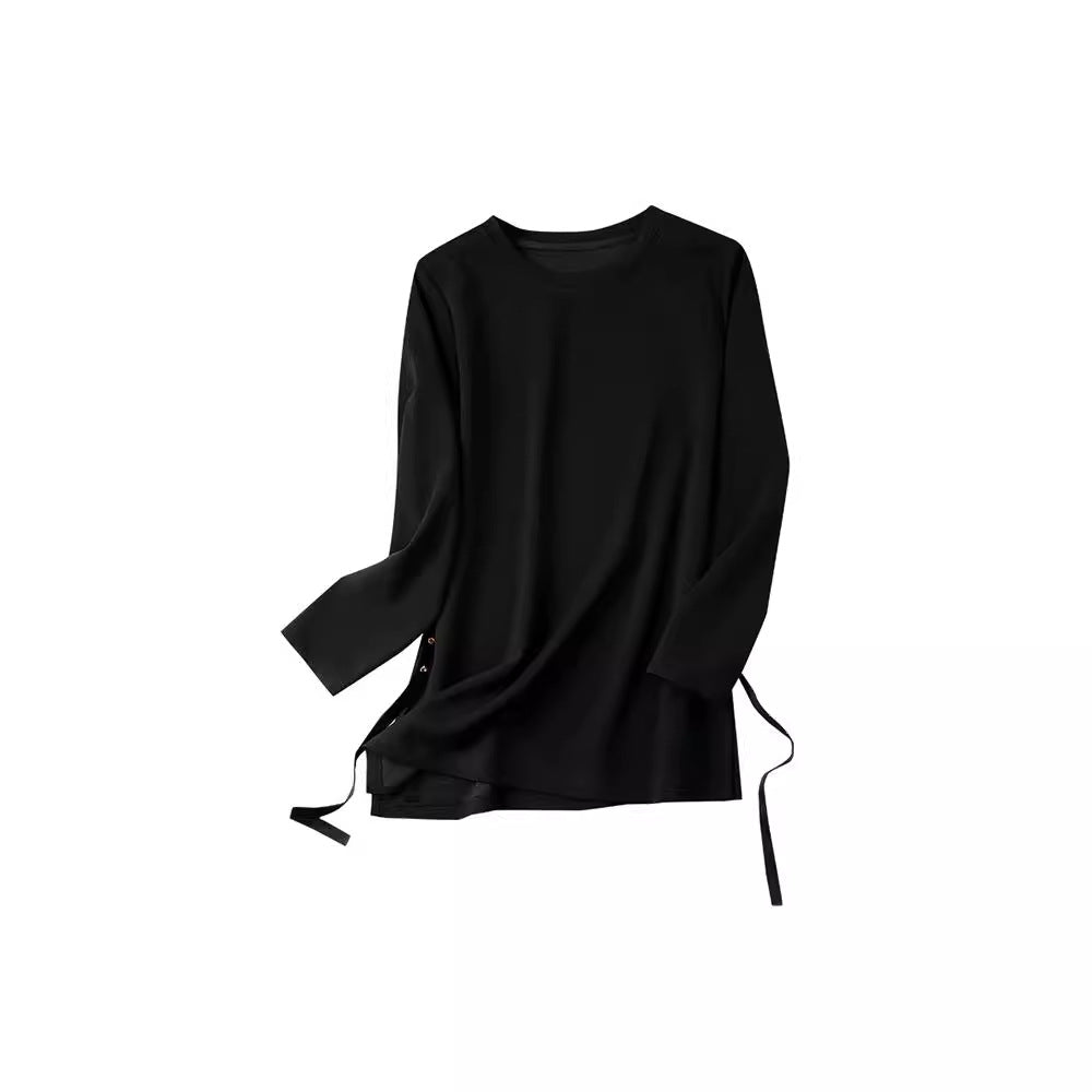 Round Neck Fashion Casual Plus Size T-shirt Women