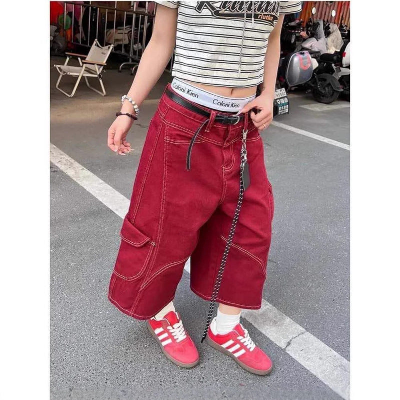 New Womens Relaxed-fi Casual Stylish Versatile And Vintage Pants