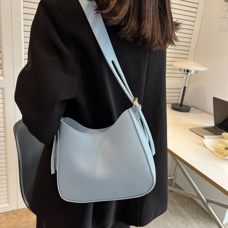 Dame Spand Crossbody Skuldertaske Mode Enkel Bærbar
