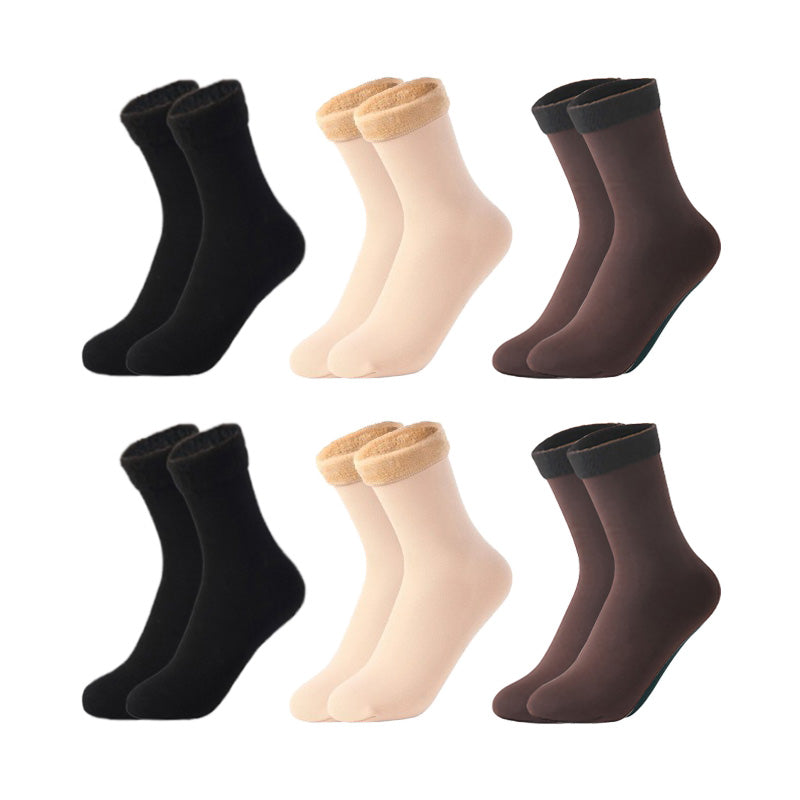 Winter Plush Snow Socks For Antifreeze And Warmth